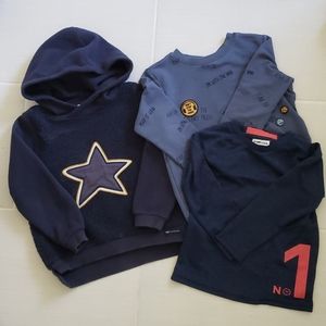 Bundle of PompDeLux boy's shirts 5T